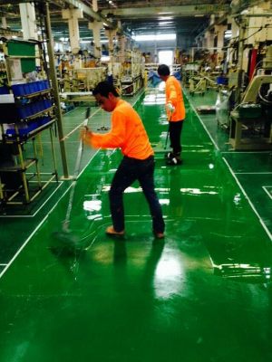 รับเคลือบพื้น epoxy